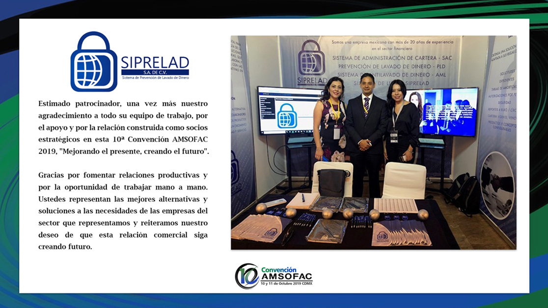 SIPRELAD AMSOFAC 2019